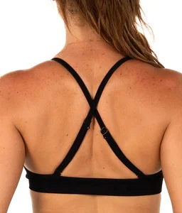 New Design Women Custom High Quality Breathable Fitness Gym Wear Workout Yoga Bra Cross Back Seamless Sports Bra