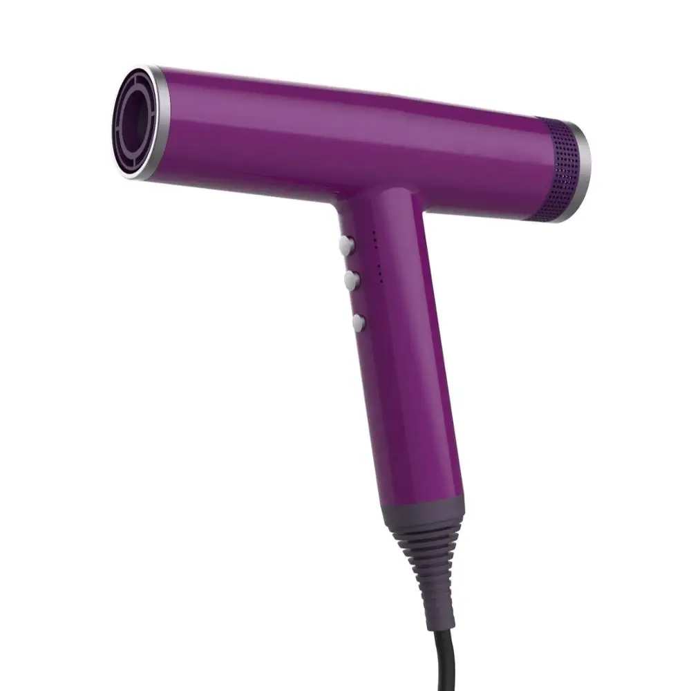 Secador de pelo inalámbrico recargable por USB, secador de pelo inalámbrico  portátil con aire frío y caliente, mini secador de mano de viaje, uso en  cualquier momento y en cualquier lugar -