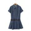 Dark blue dress