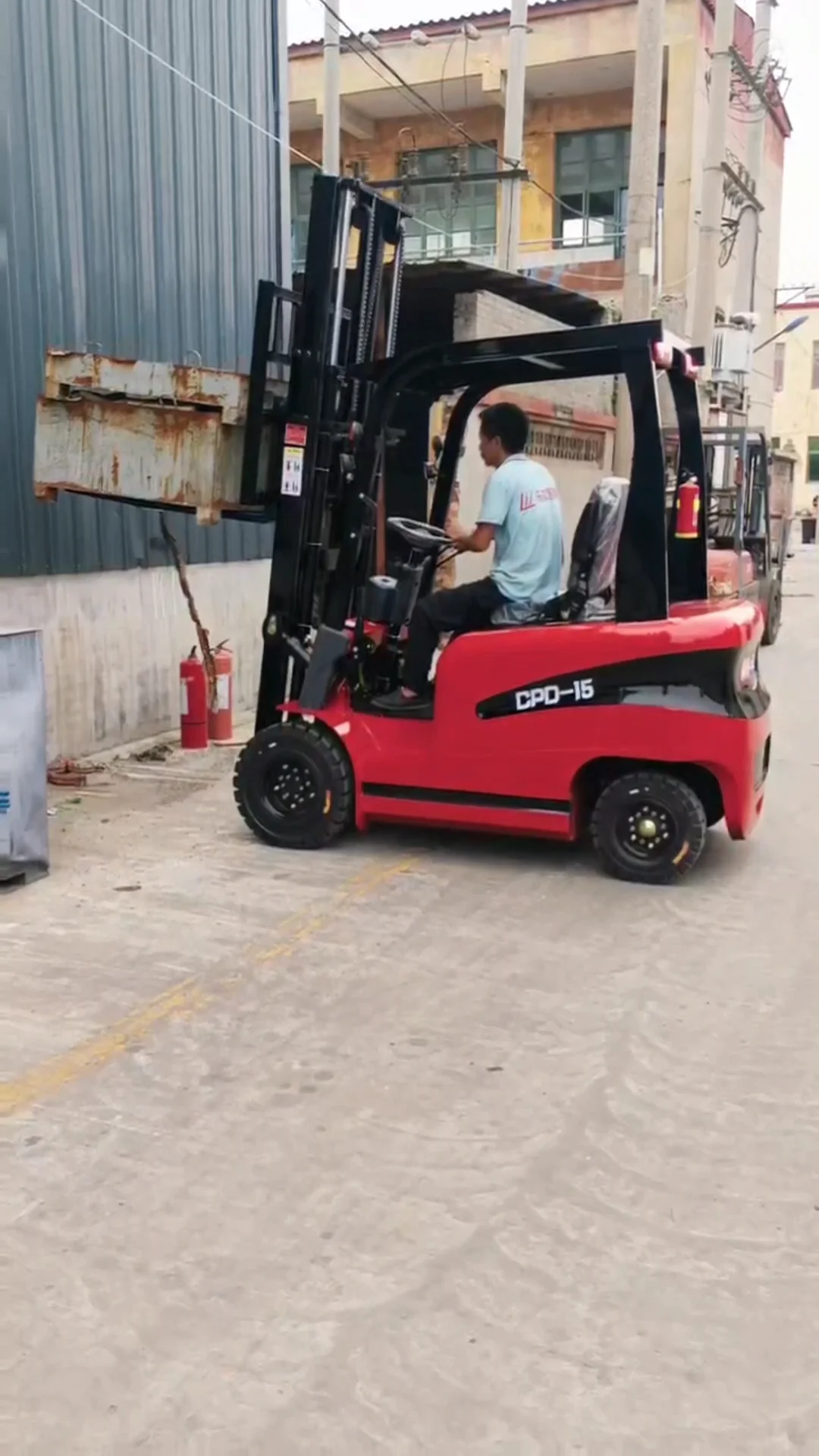 Tosh Electric Forklift 1.5 Ton 2 Ton Balanced Electric Forklift Truck