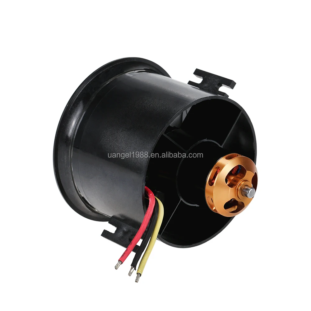 Details about   QX Motor 70mm EDF Set 2827 2600KV Motor with 10 Blade Ducted Fan for RC Airplane 