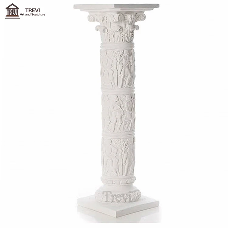 台座装飾ディスプレイギリシャ大理石柱柱柱インテリア用