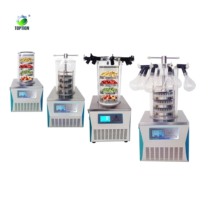 Mini Desktop Vacuum Freeze Dryer Multifunctional Food Dehydrator Vegetables  Fruit Freeze Drying Mahine Laboratory 110V/60Hz 