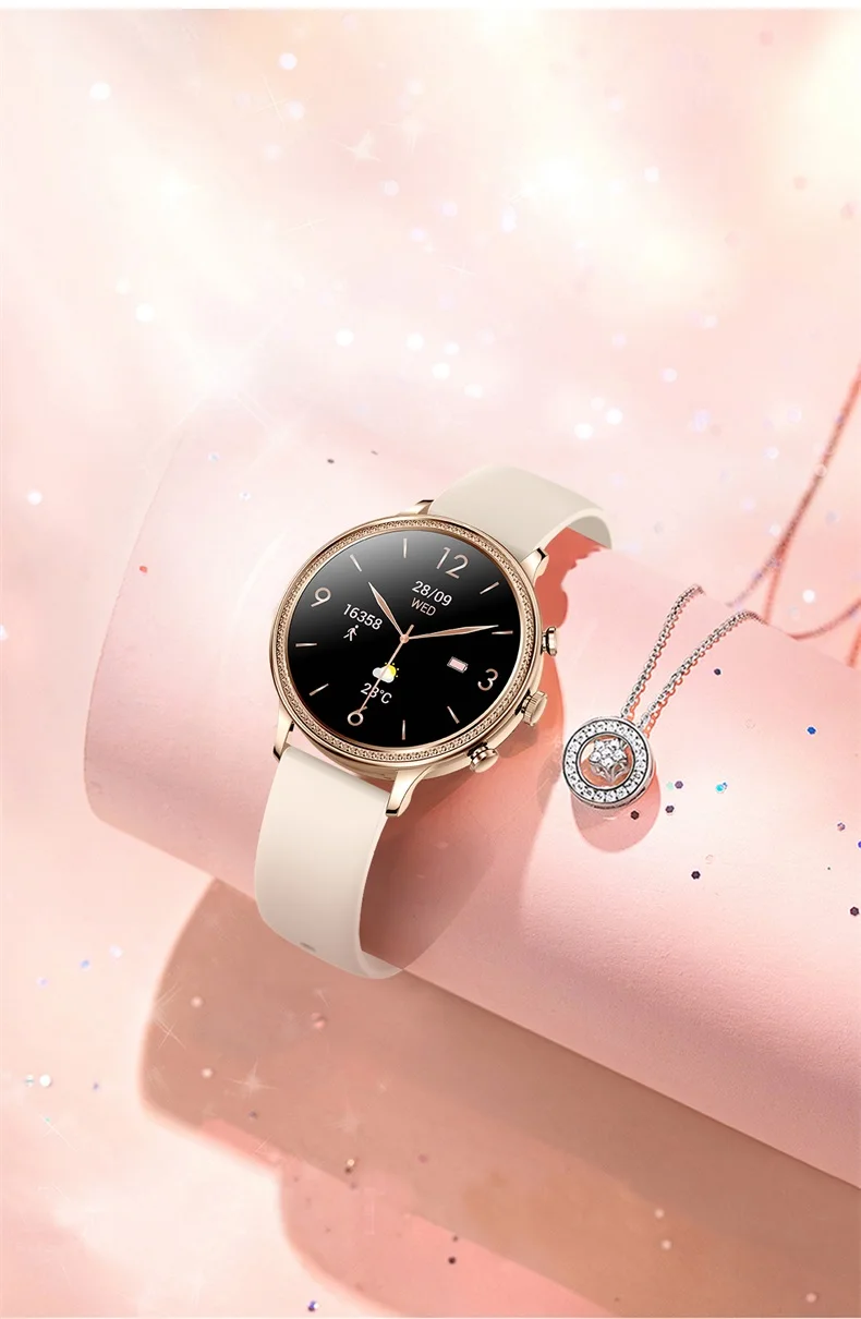 Woman Smartwatch V60 Heart Rate Monitor BT Call Music Player Sleep Monitor Smartwatches Woman (19).jpg