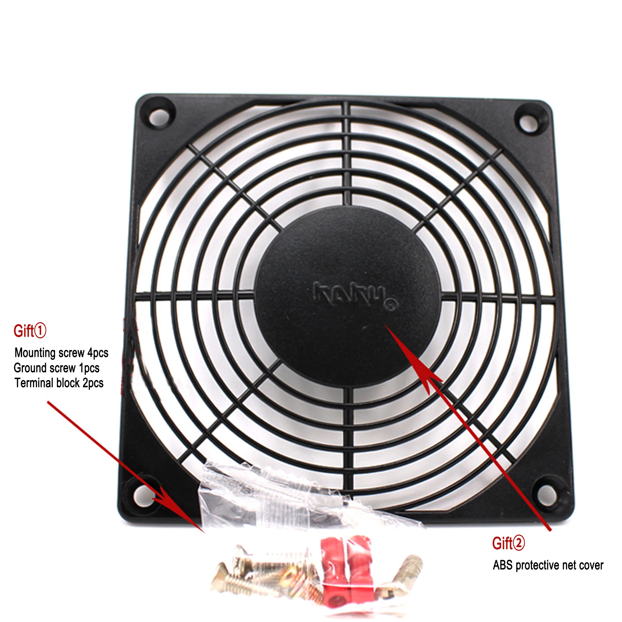 Ventilateur De Refroidissement KAKU 12 Cm - 110-120V AC - Pour CPU Ou Usage Général - Ouvert Jamais Utilisé