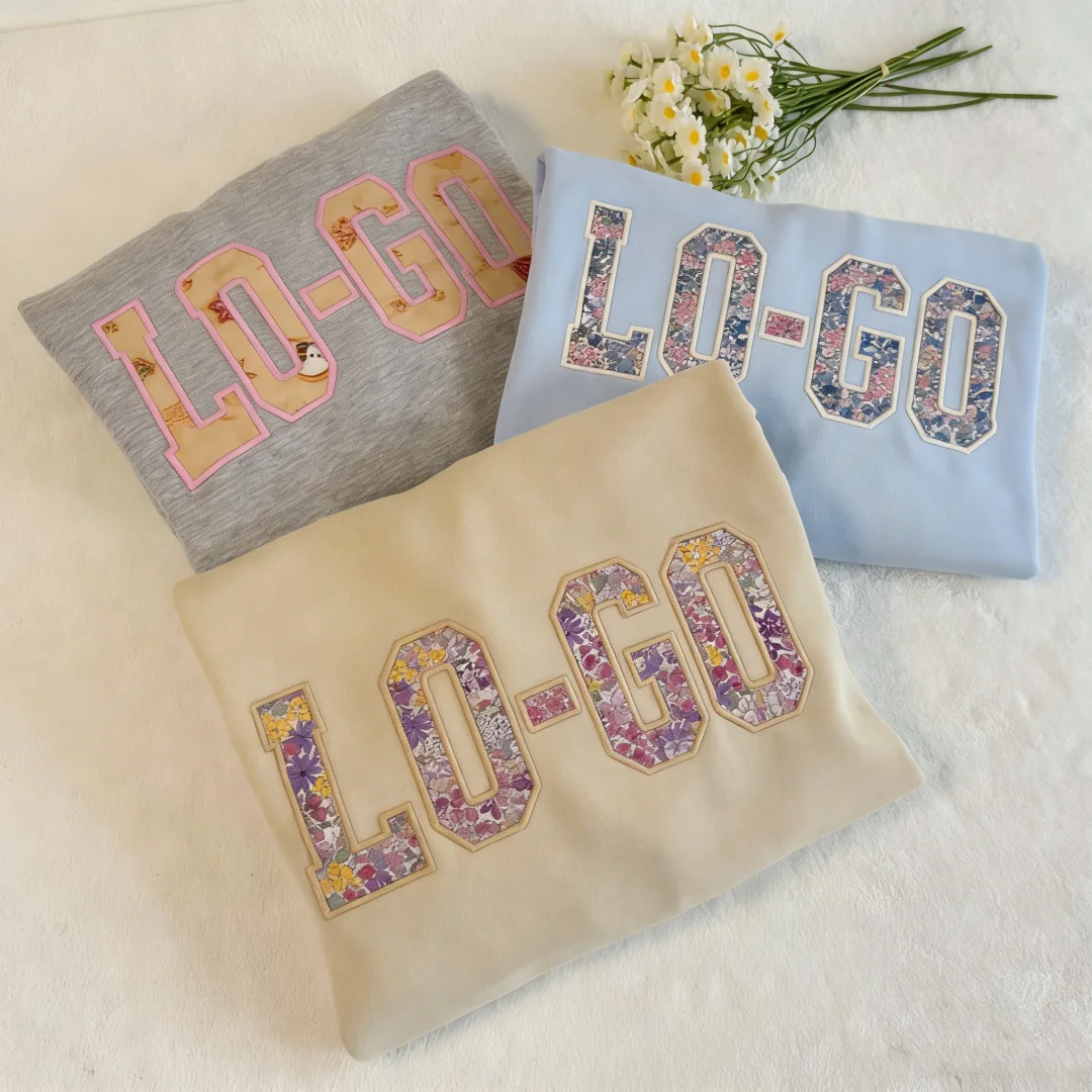 High Quality Custom Crew Neck 330g Hoodies Wholesale 3D Embroidery Applique Bulk Hoodies for Printingshirt