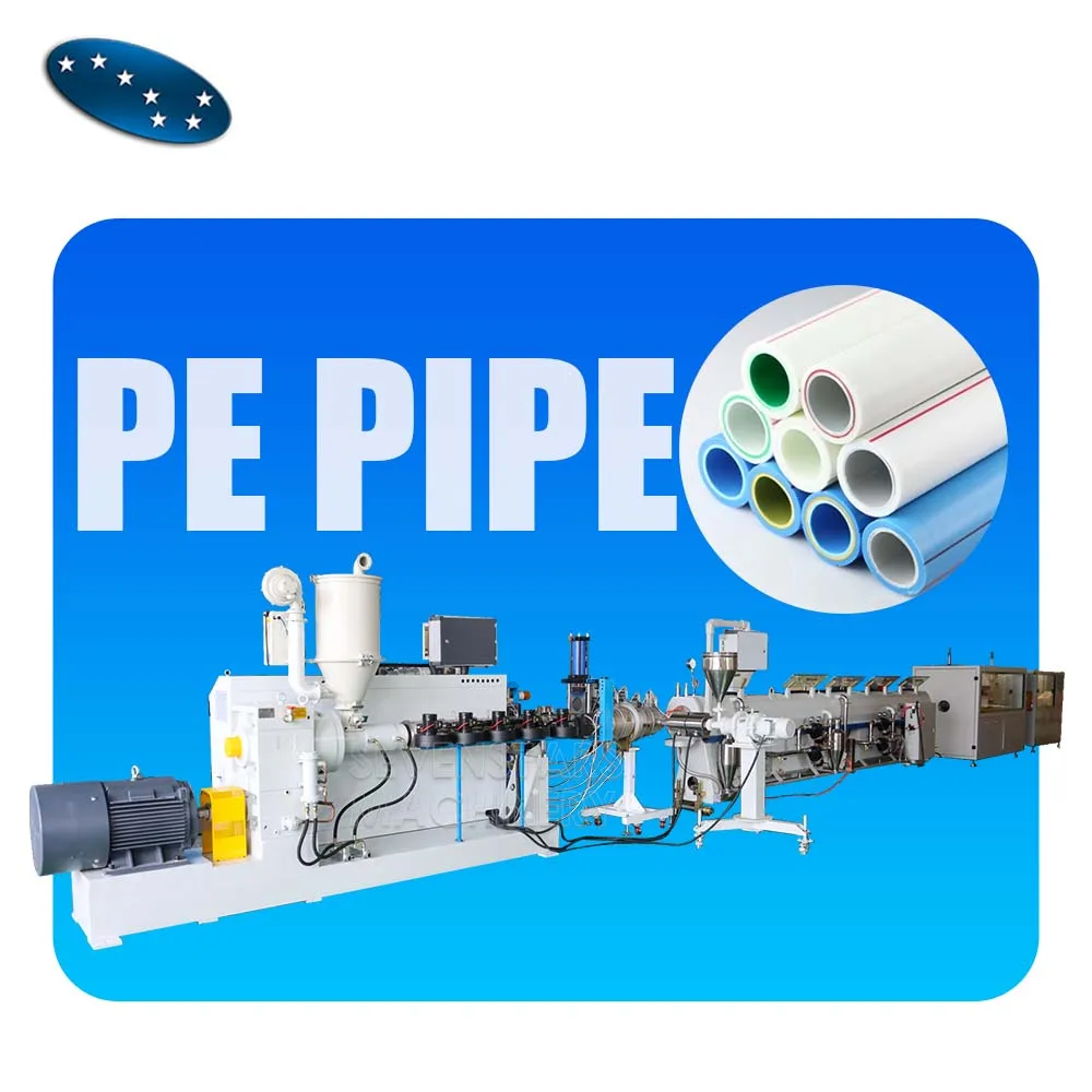 High Efficiency Plastic Pe Hdpe Ldpe Pipe Making Machine Production Machinery Line for Hot and Cold Water