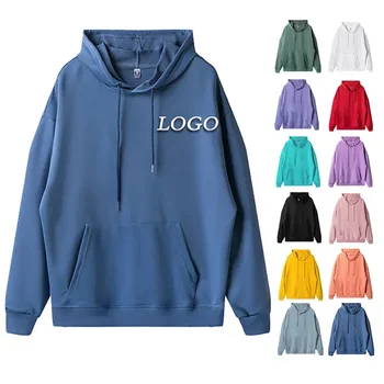 High Quality Custom Printing Men Hoodies Sweatshirt Unisex Hoodies Custom Logo Plain Hoodies For Men and Women 2024