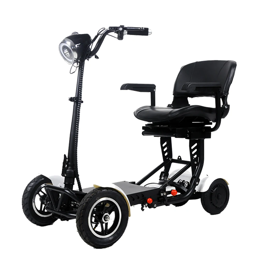 Travel 4 Wheels Escooter Elderly Electric Scooter Disabled Handicapped ...