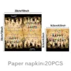 Brown Tissues-20 pcs