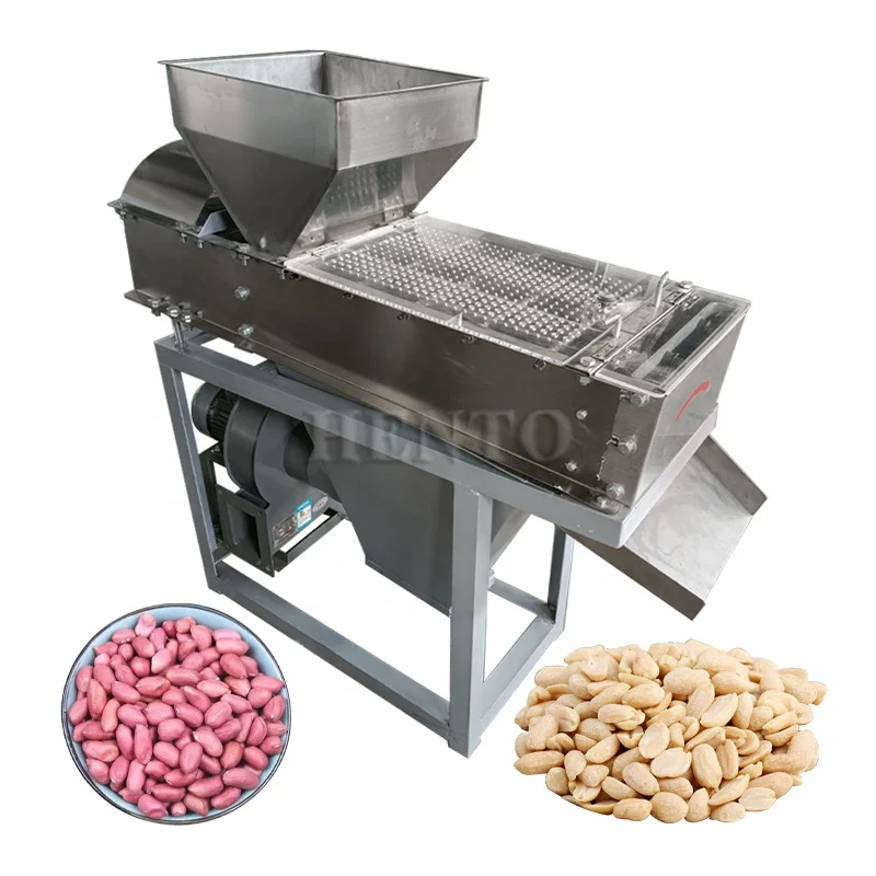Factory Price Groundnut Cleaning and Peeling Machine / Peanut Dry Air Peeling Machine / Peanut Machine Peel Remover