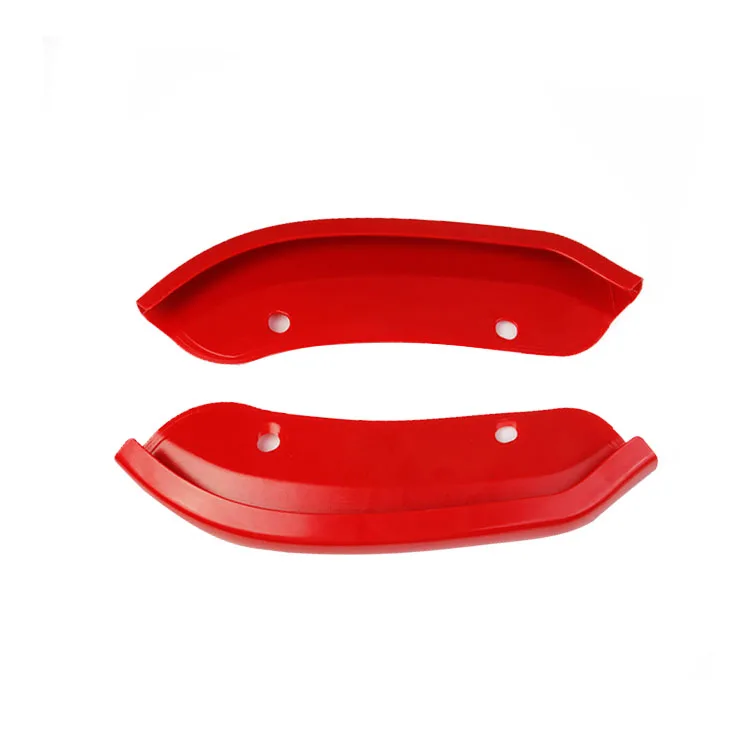 ABS RED/YELLOW  bumper side lip spiltter protector  for Dodge Challenger 2015-2021 SRT