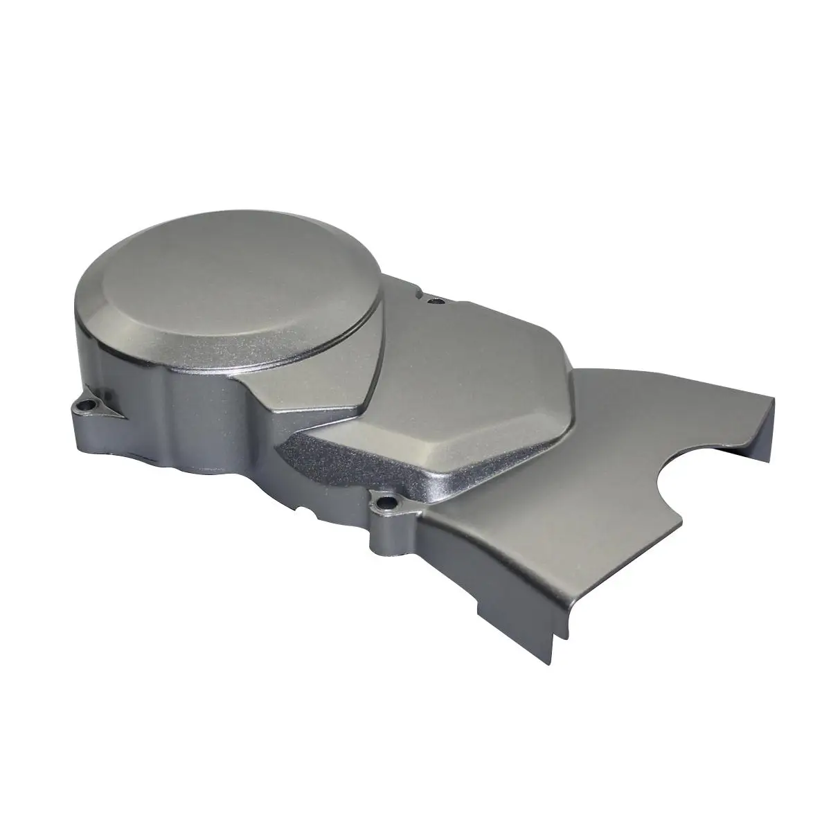 C50 C70 C90 Left Stator Cover Engine Flywheel Silver Aluminum Motorcycle Engine Crankcase Cover Left