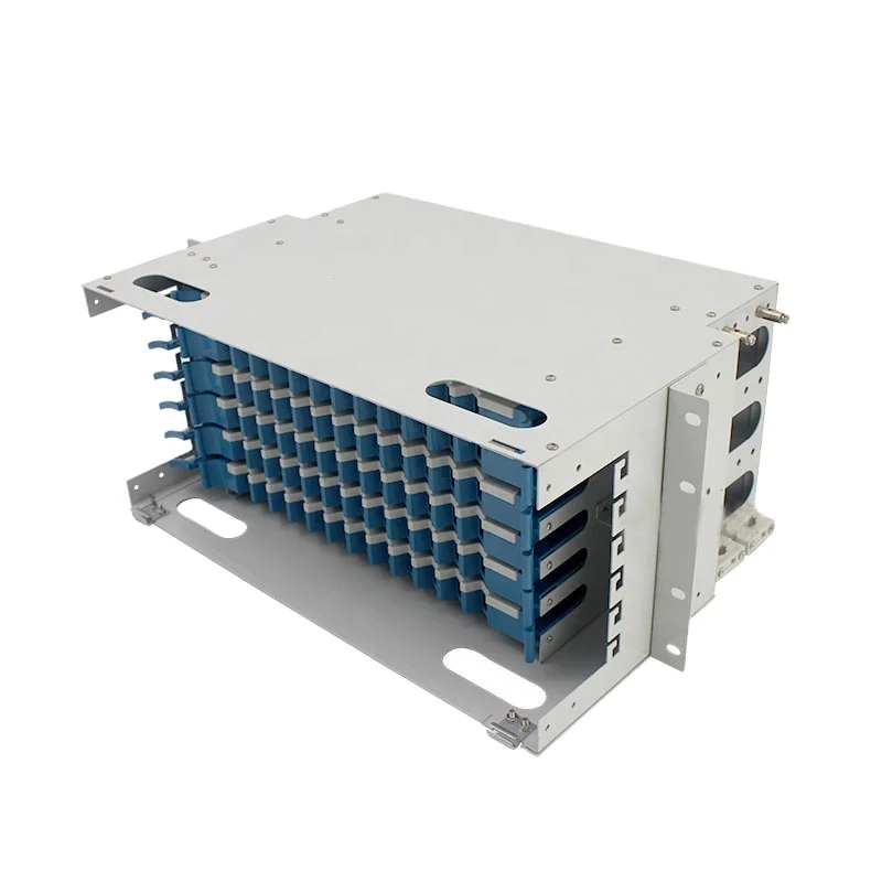 Modular 72-Port Optical Distribution Frame FTTH Network with Efficient Cable Management LC Connector for Fiber Optic Use