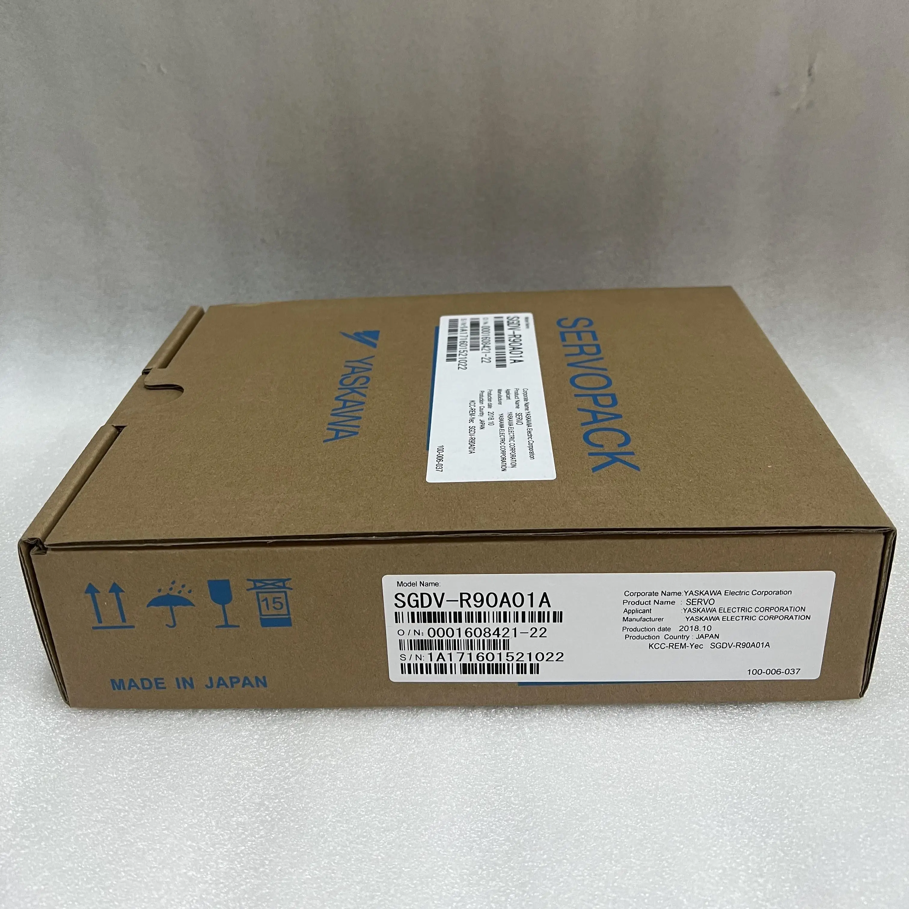 Yaskawa AC Servo Drive SGDV-R90A01A