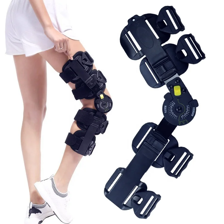 TJ033 Adjustable Angle Bracket Hinge Professional Aluminum Knee Fracture Fixation Brace Protective Flexible Wholesale Available