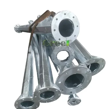 Wind Turbine Generator  Relative Components Pole Factory  Free Standing Mast, Tilt-up Tower