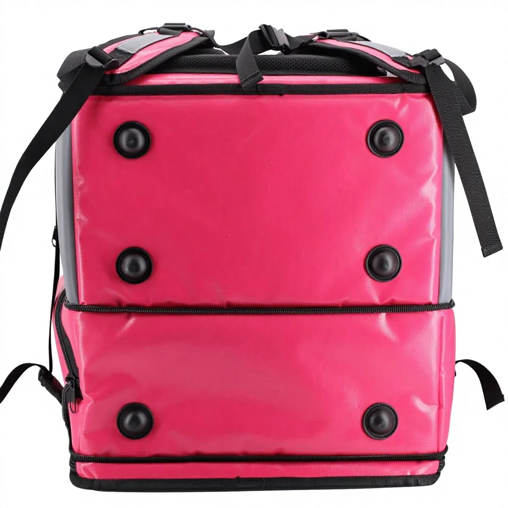 product custom waterproof  cooler backpack just eat food delivery bag pizza delivery motorcycles-5