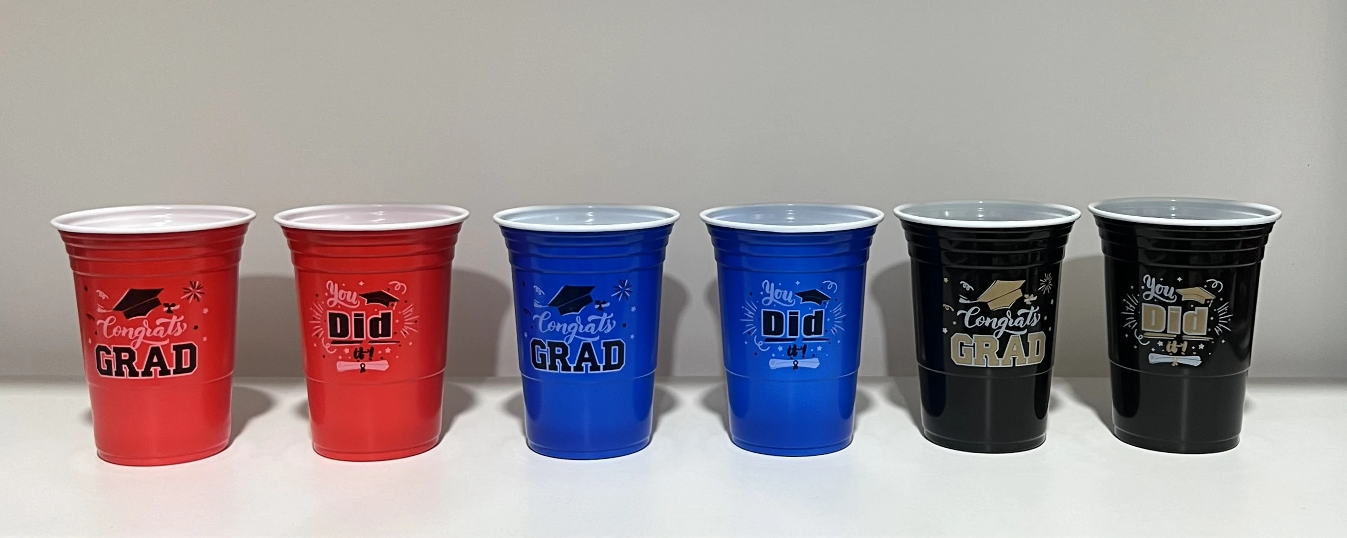 16 oz. party cup shot glasses