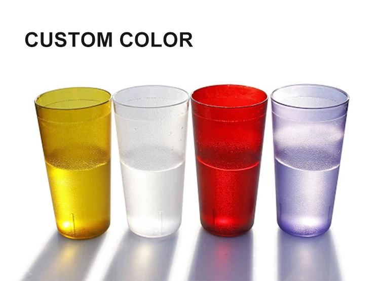 Bar service drinkware cocktail cup plastic wine glasses custom  glass beer mug manufacture