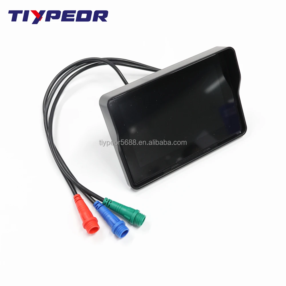 product tiypeor 5inch motorcycle gps navigation wireless carplay android auto waterproof dvr drive recorder moto monitor wifi-7
