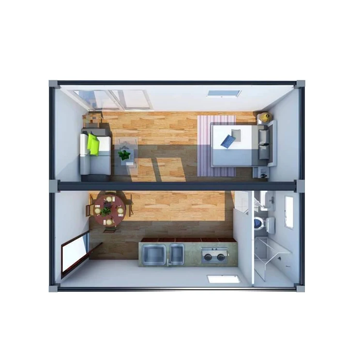 Detachable And Stackable Prefabricated Living Container Luxury 2 ...