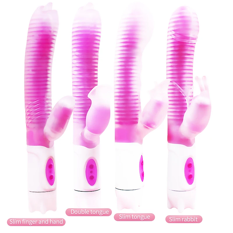Cost-effective 3.85 Glans 12-frequency AV Vibrator Clitoral-vaginal Dual  Stimulation Adult Sex Toy Female Masturbation