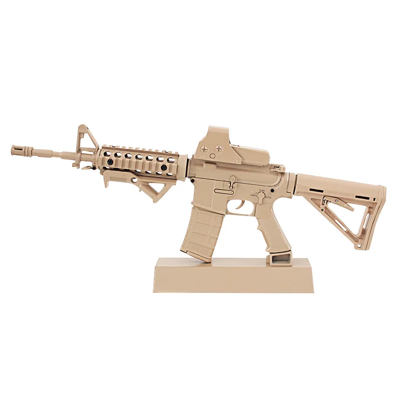 金属製のおもちゃの銃モデルリアルな組み立ておもちゃM4A1M4A4