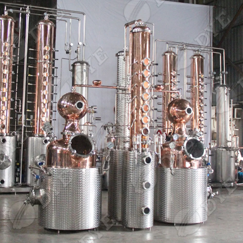 Краситель для дома спиртовые Дистилляторы колонна дистилляции котел паровой дистиллятор используется для продажи
