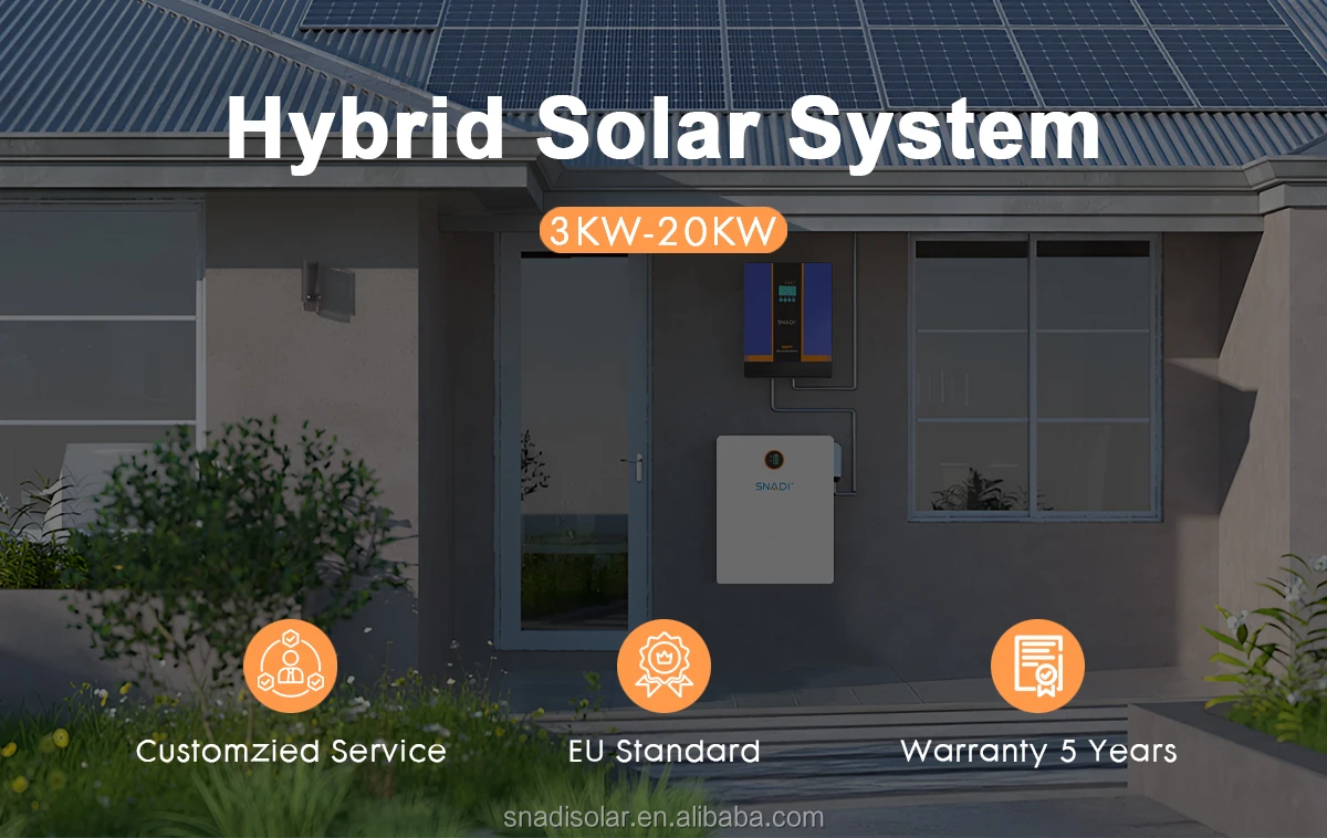 SNADI 10KW Solar System - Reliable Power for Home & off Grid