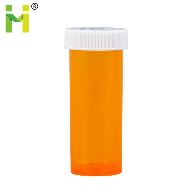 Plastic Screw Cap Small Empty Plastic Pill Other Medicine Container Bottles Tablet Bottle