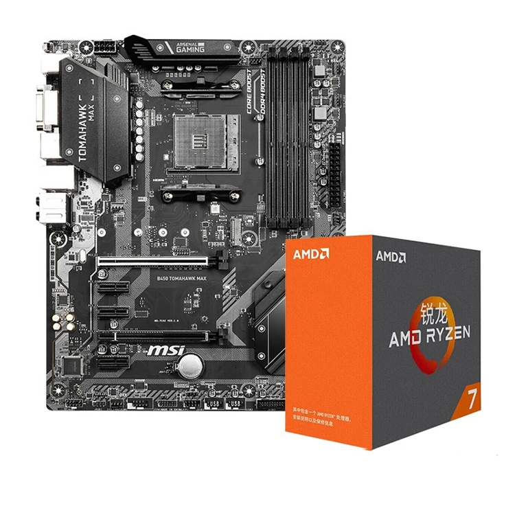 （セール中）MSI B450 TOMAHAWK MAX ＋Ryzen5 1600 B450 TOMAHAWK MAX II Gaming Motherboard (AMD Ryzen 3000 3rd
