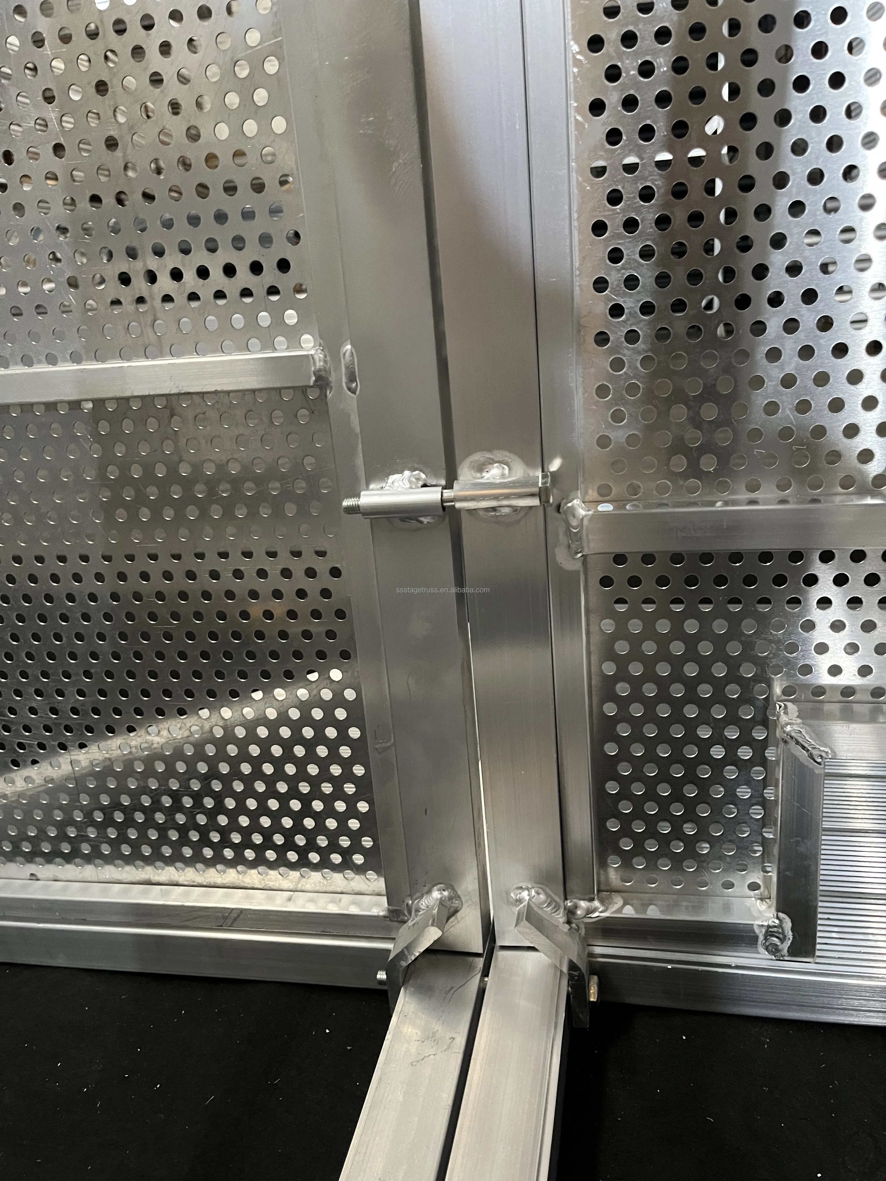 product aluminum alloy concert crowd control barrier stage foldable barricade outdoor event safety barrier-6