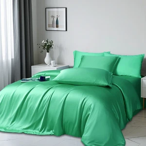 2026 New Design 100% Bamboo Duvet Cover Set Full/King/Queen Size for Home Hotel Eco-Friendly and Stylish