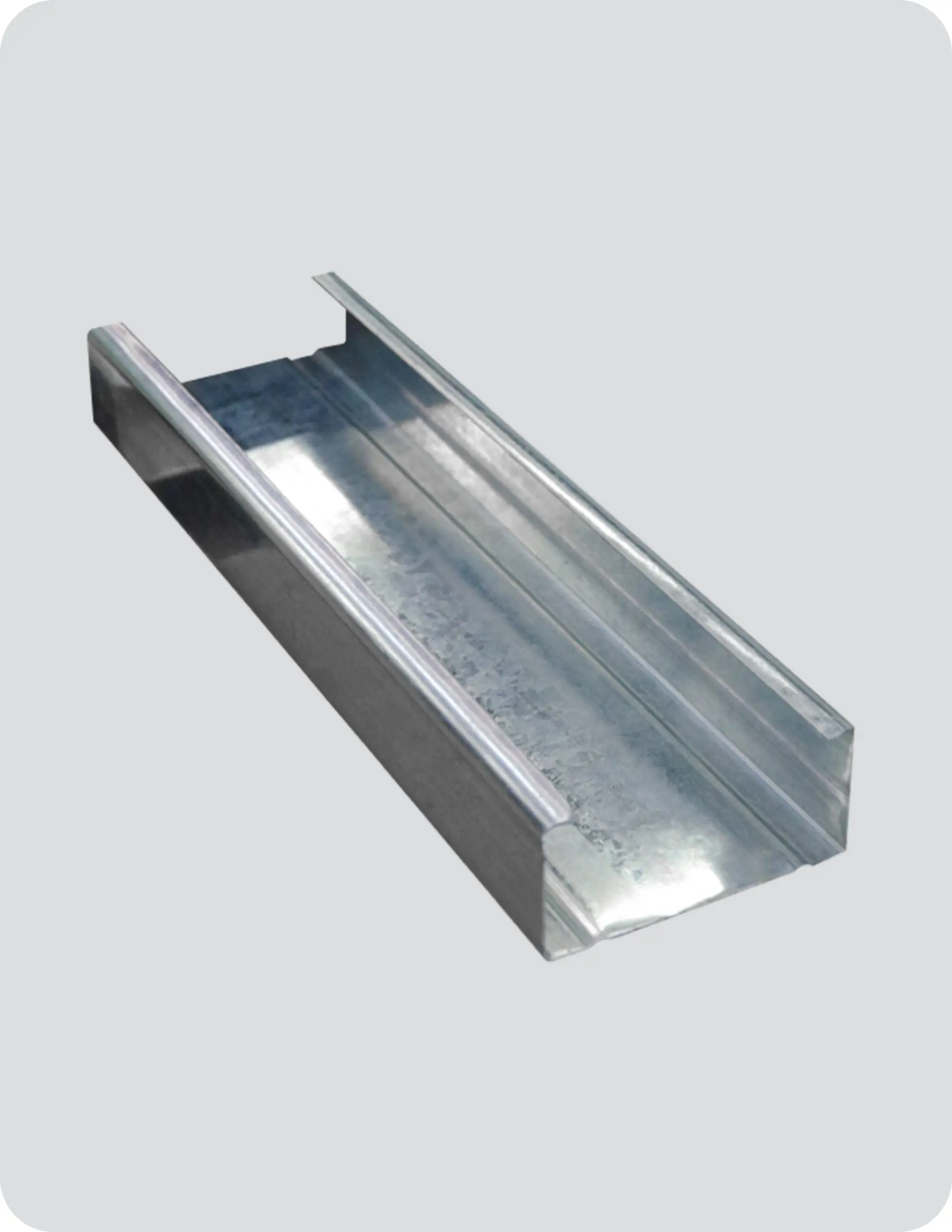 c channel with lip Stainless Support System Professional Channel Steel C Channel Bracket - C  Channel Steel Rail, Unistrut Channel main image 1