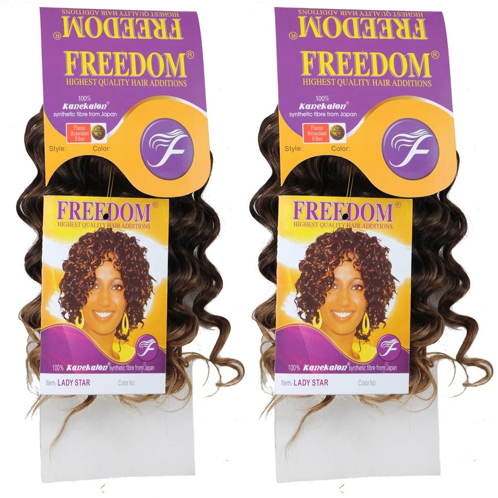 Lady Star Curly Bundles Weave Hair Weft 1bundles A Pack 160g A Pack  Bohemian Dora Synthetic Hair Extension 12 Inch,Mix 30/27# - Buy Black Hair  Skin Weft Extensions,Deep Wave Hair Weft,Cheap Weft