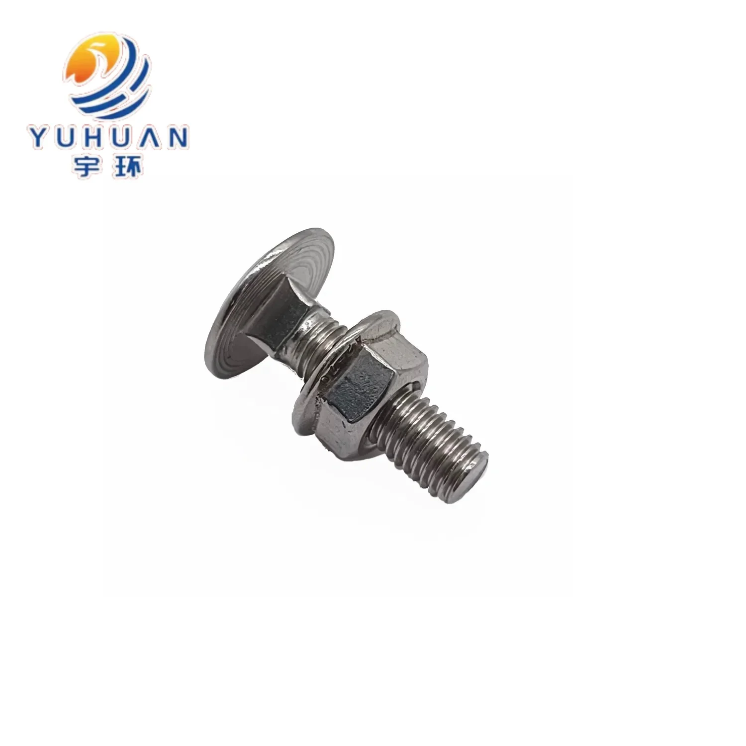 Round Head Stainless Steel DIN603 Bolt with Short Neck Carriage Bolt