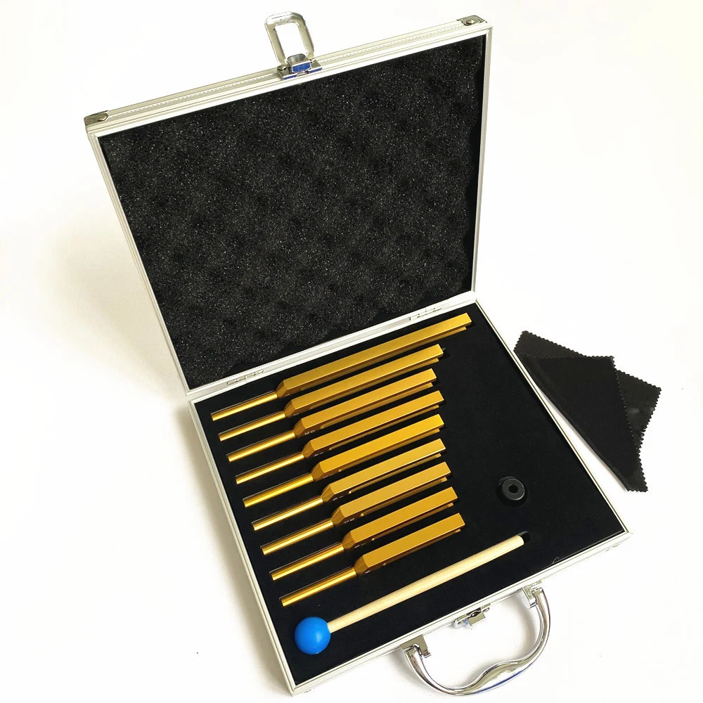 Solfeggio Frequency Tuning Fork Set - Chakra Healing Meditation