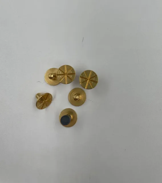 New Designed  OEM Precision Gold Plated pcb brass spring pogo  Pin