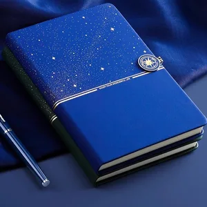 Customized High-end A5 Fabric Hardcover Notebook with Sewing Binding Gift
