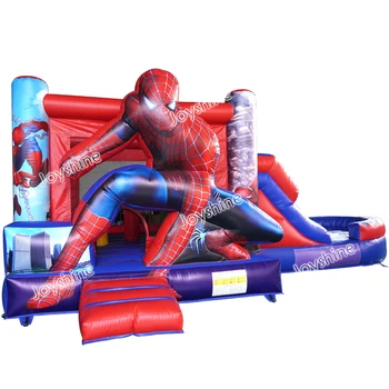 Spider Man Bounce House Inflatable Kids Jumping Castle Playhouse Commercial Spiderman Jump Inflatable Bounce