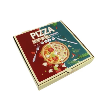 High Quality Custom Corrugated Kraft Paper Octagonal Pizza Box