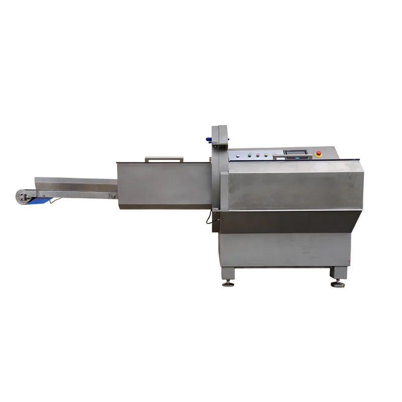 Commercial Automatic  Large Cooked Meat Slicer Fresh Salmon Steak Slicing Machine