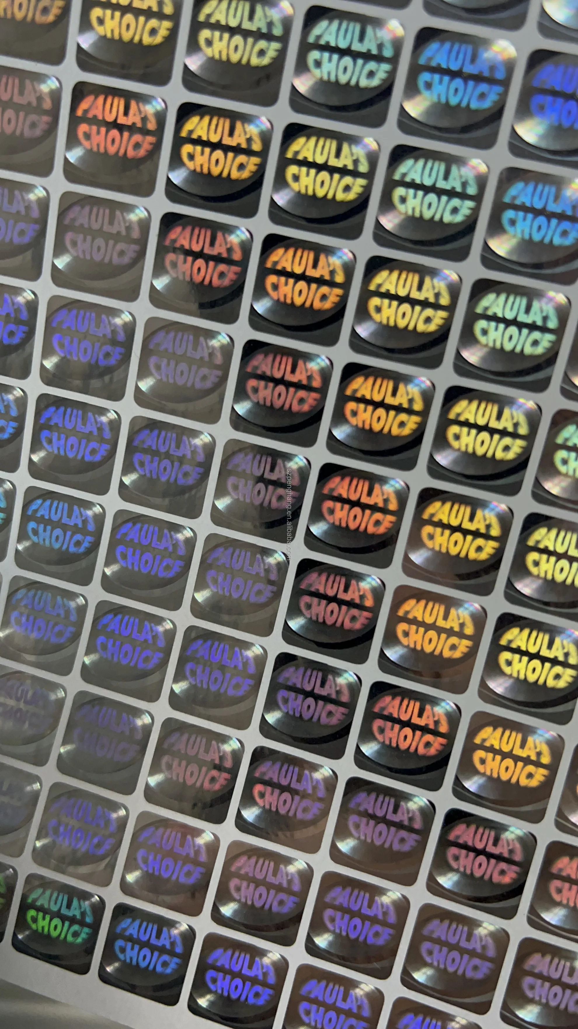 Stickers Custom Logo 3d Effect Sticker Uv Holographic Label Id Certificate Transparent Adhesive Watermark Hologram Sticker