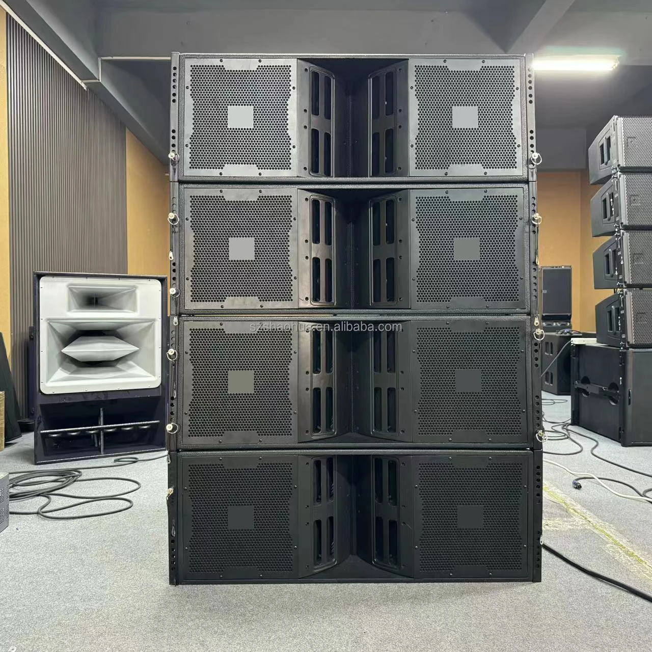 VT4888 Dual 12" 3-Way High Directivity Line Array Speakers