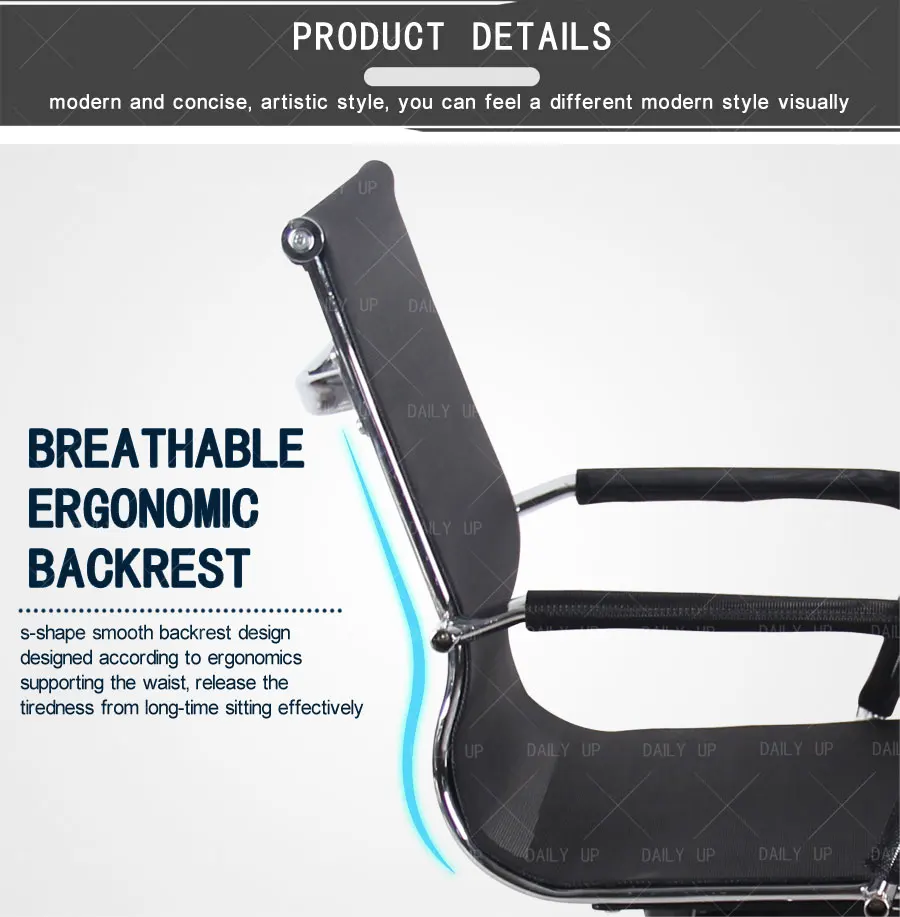 Cheap Office Chair Ergonomic Mesh Executive Chair Specification Import Office Furniture Computer Office Chairs Without Wheels