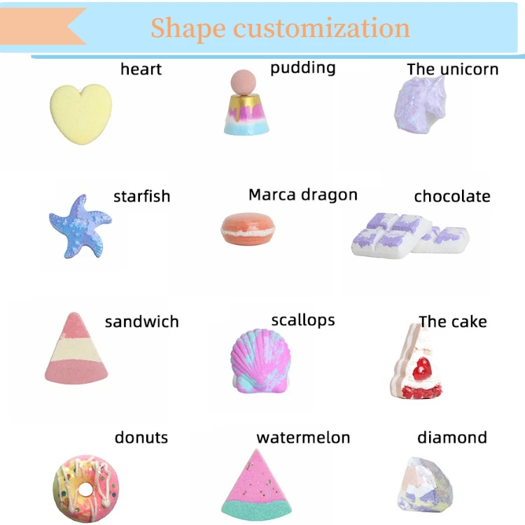 Wholesale skin care relaxation essential oil bath bomb set  lavender jewelry inside surprise cute unique fun vegan bath bombs