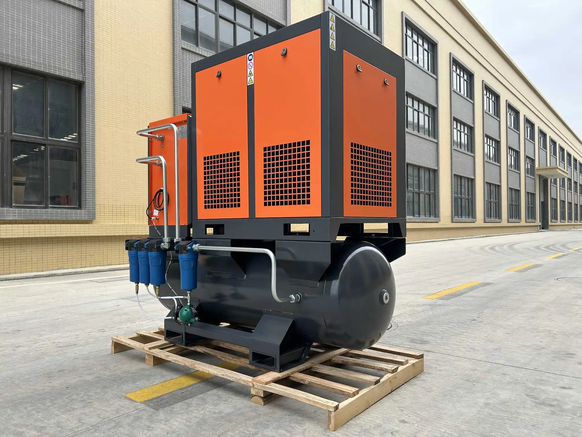 16bar Screw Compressor PM VSD for Laser Cutting Machine