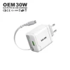 Chargeur à câble rétractable 30 W