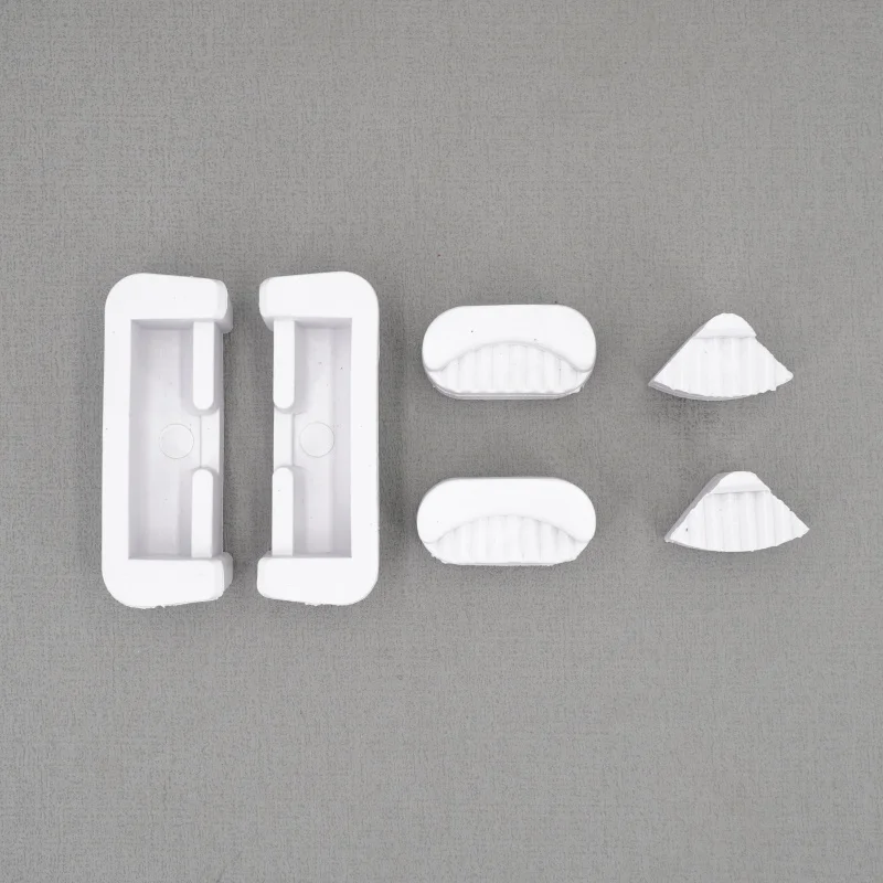 Промышленные плоские подушки для головки швейной машины масляная подставка большой маленький четырехугловой противоударный коврик детали резиновой